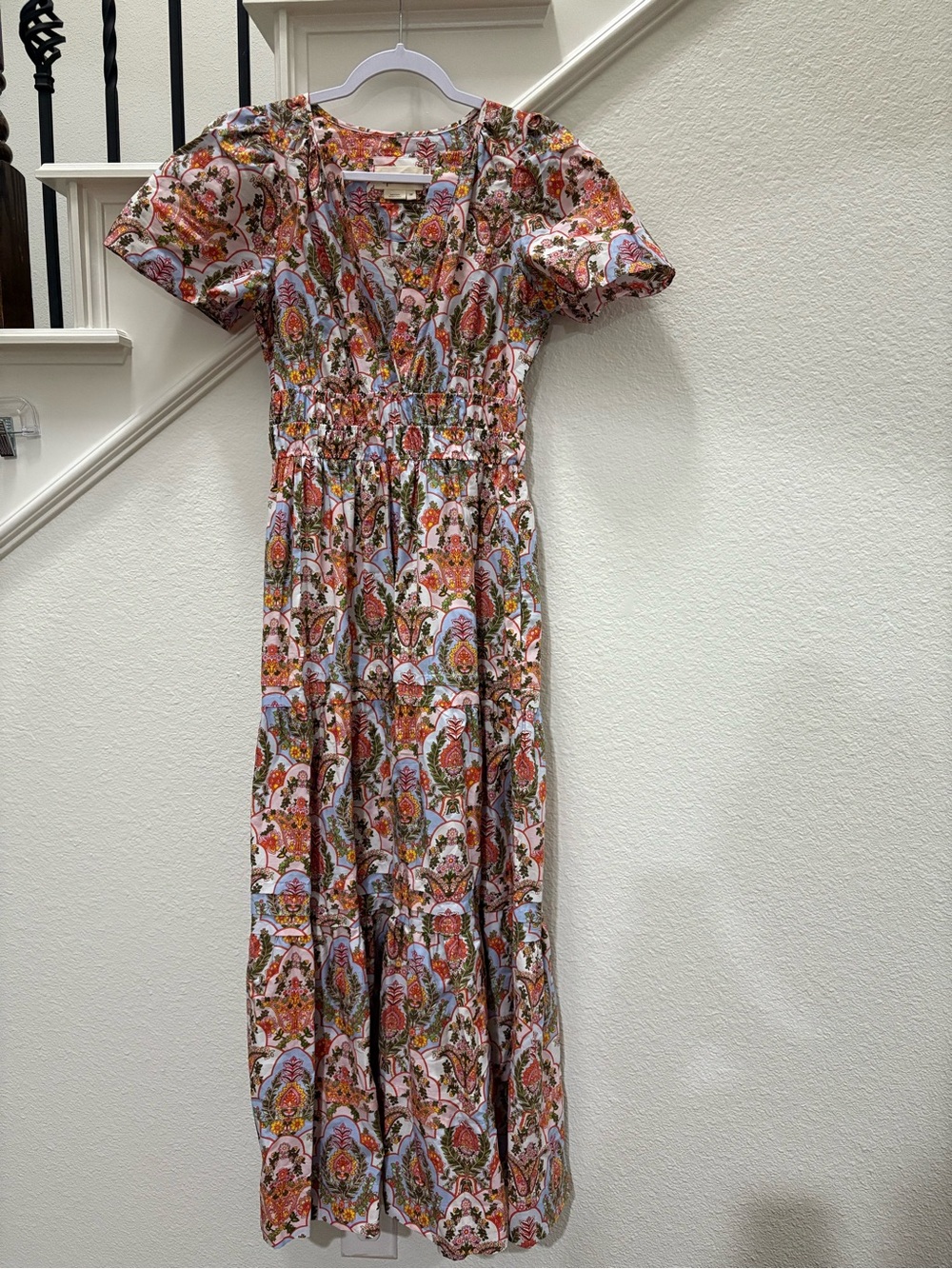 Anthropologie Floral Maxi Dress